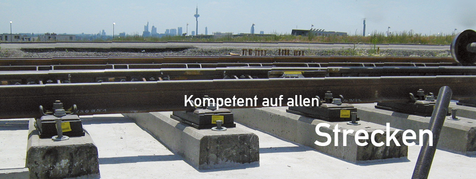 Banner Gleisbau